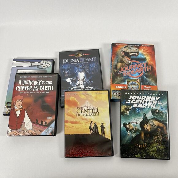 Other - Journey To The Center Of The Earth - DVD - 5 Different Versions + Bonus Movie